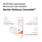 AESTURA Derma UV365 Barrier Hydro Mineral Sunscreen SPF 50+/ PA++++