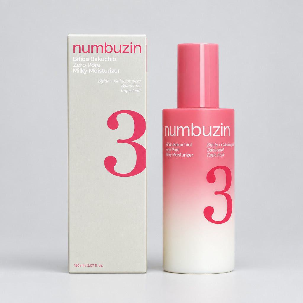 NUMBUZIN No. 3 Bifida Bakuchiol Zero Pore Milky Moisturizer