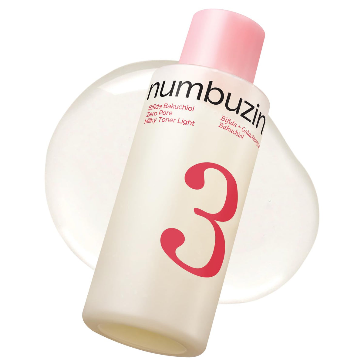 NUMBUZIN No. 3 Bifida Bakuchiol 50 Zero Pore Milky Toner