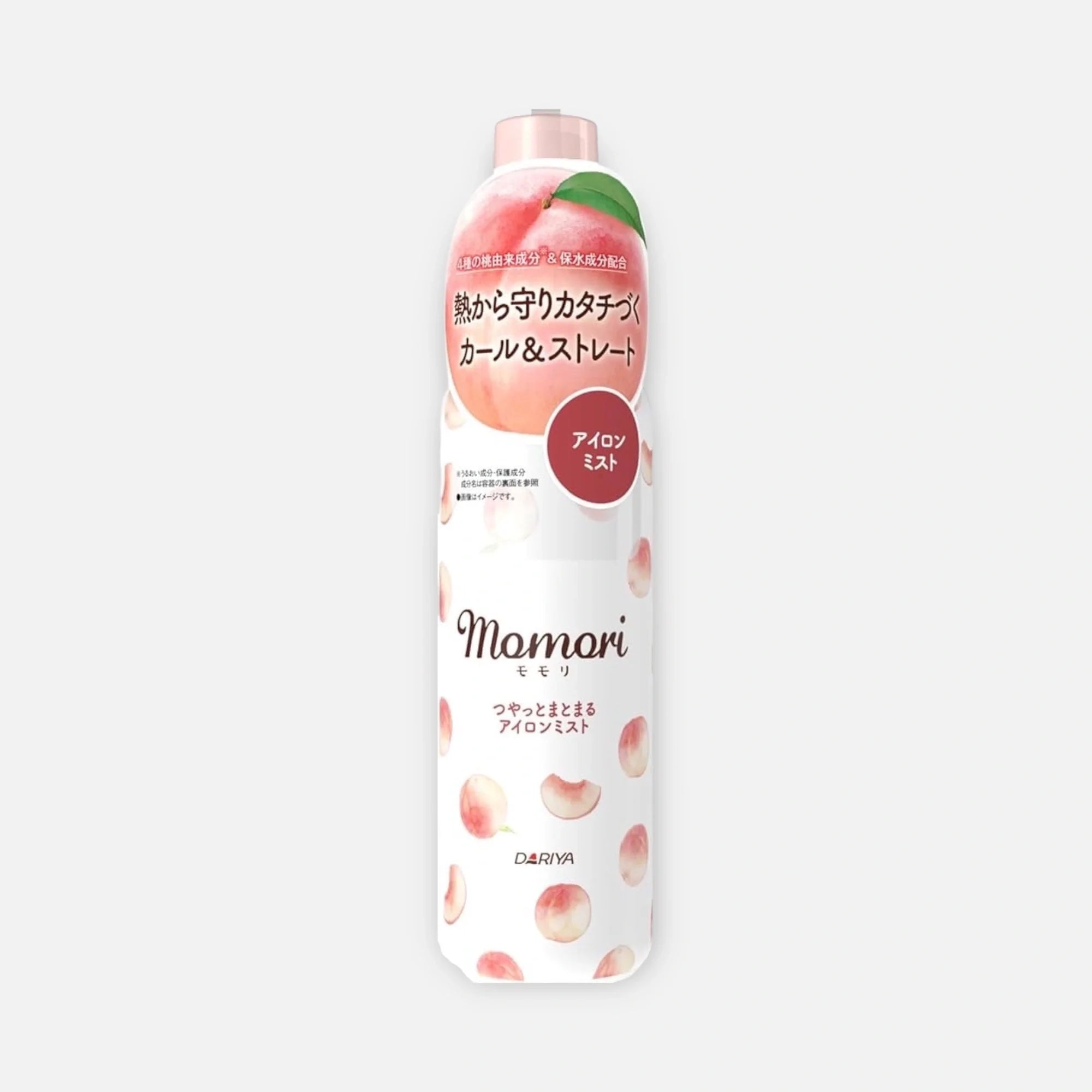 DARIYA Momori Peach Glossy Iron Hair Mist