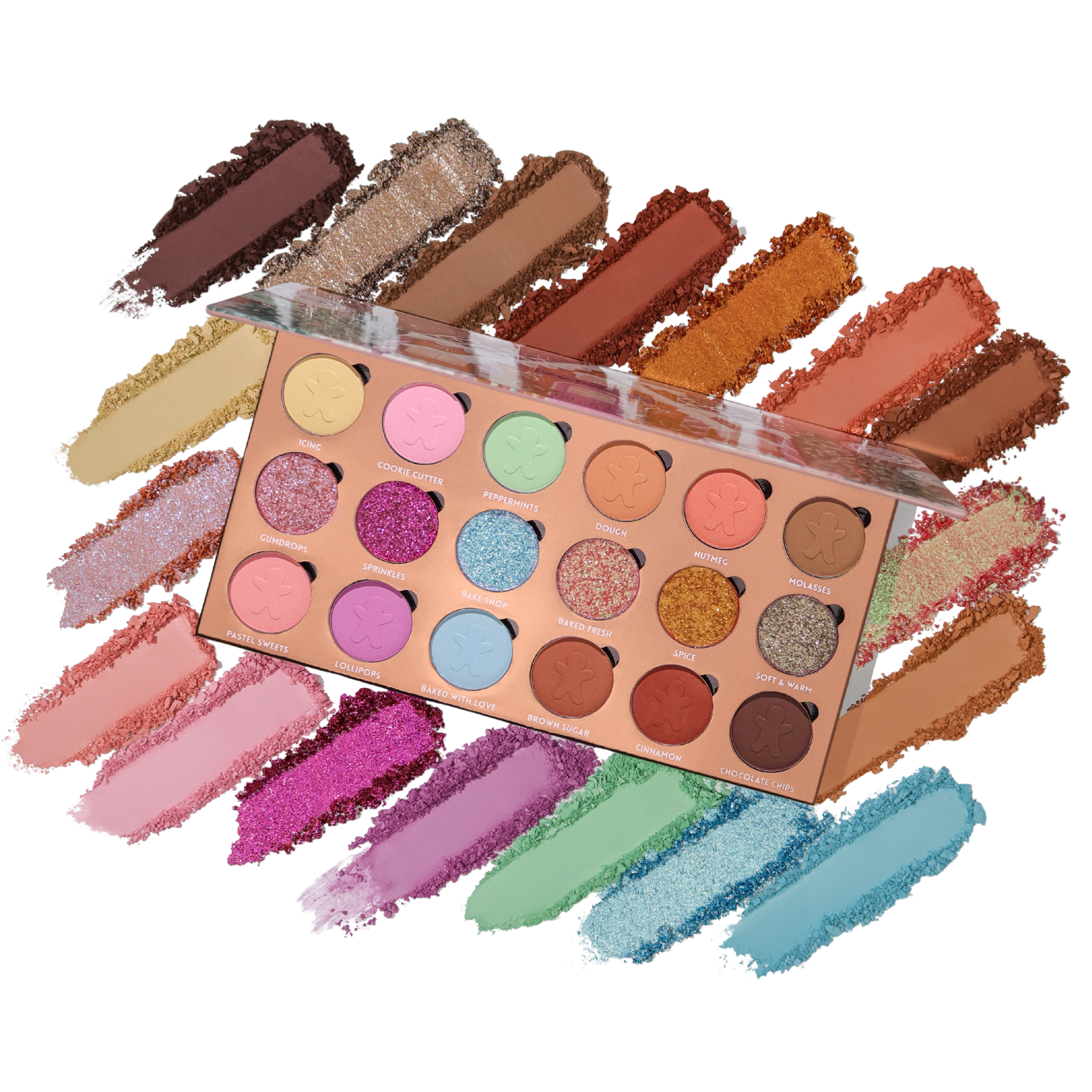 SIMPLY POSH COSMETICS Gingerbread Bakery Shadow Palette