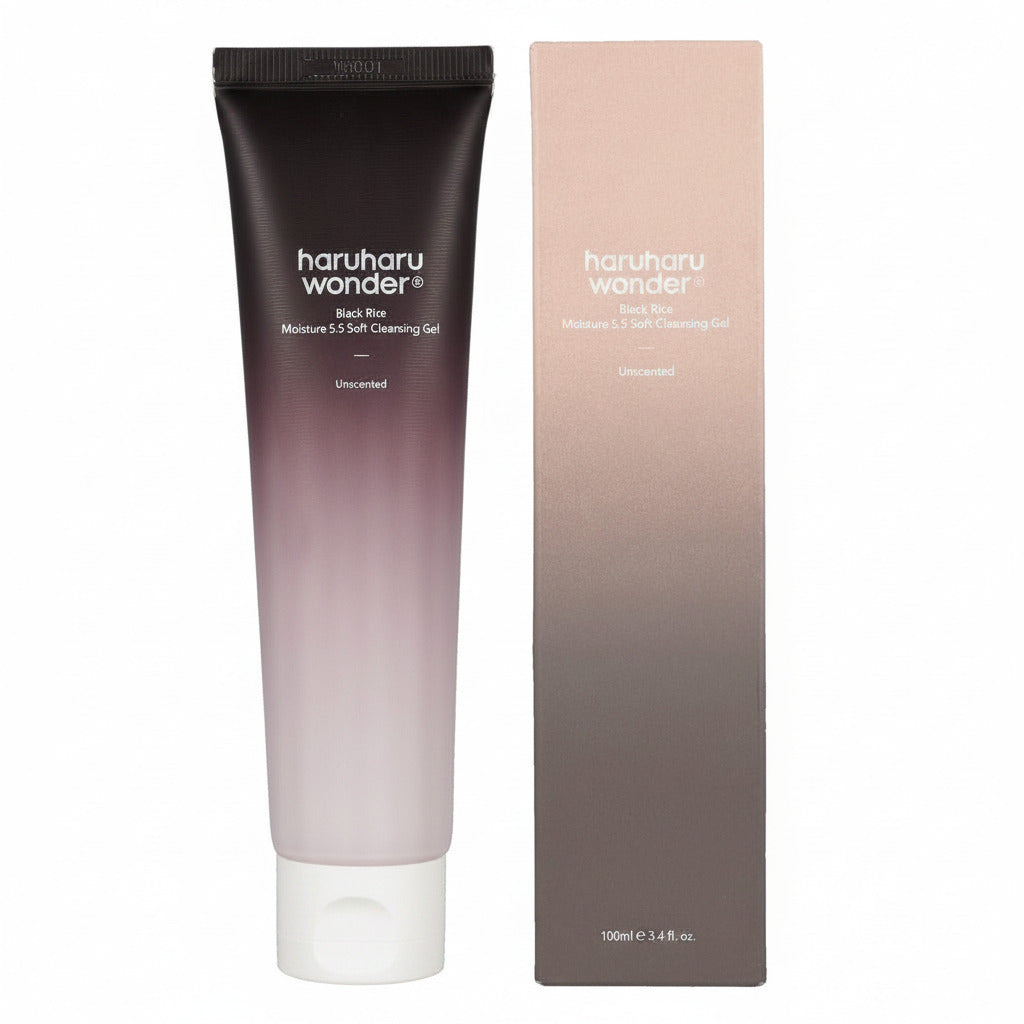 HARUHARU WONDER Black Rice Moisture 5.5 Soft Cleansing Gel