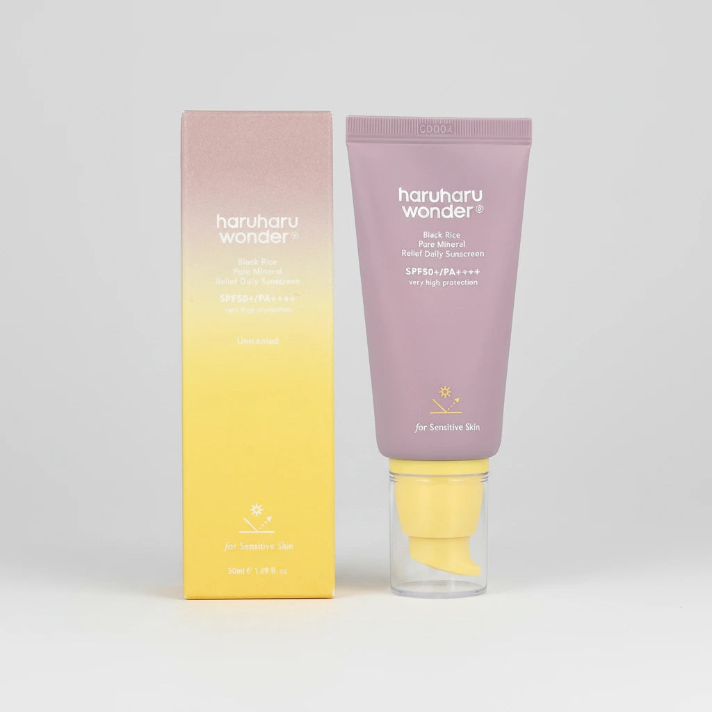 HARUHARU WONDER Black Rice Pure Mineral Relief Daily Sunscreen SPF50+/PA++++