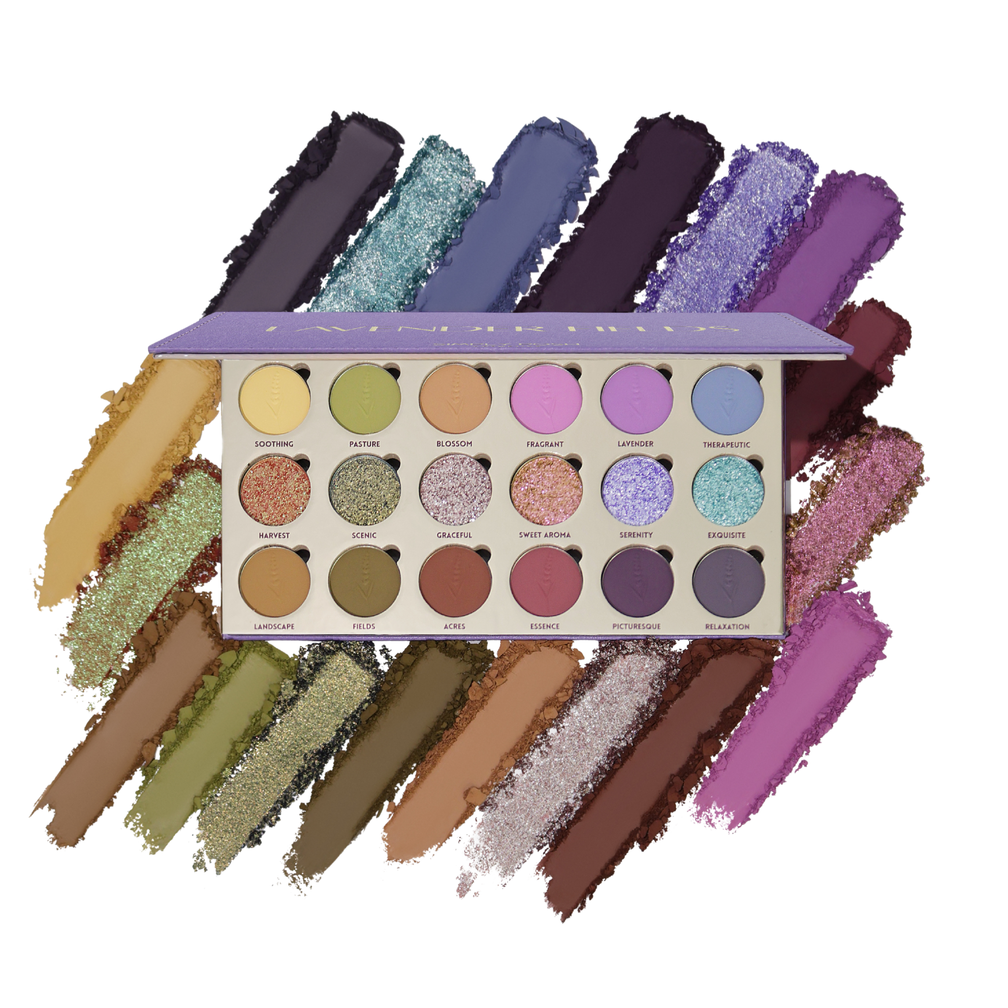 SIMPLY POSH COSMETICS Lavender Fields Shadow Palette