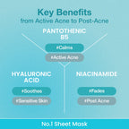 NUMBUZIN No.1 Pantothenic B5 Hyaluronic Active Clear Mask (10 Sheets)