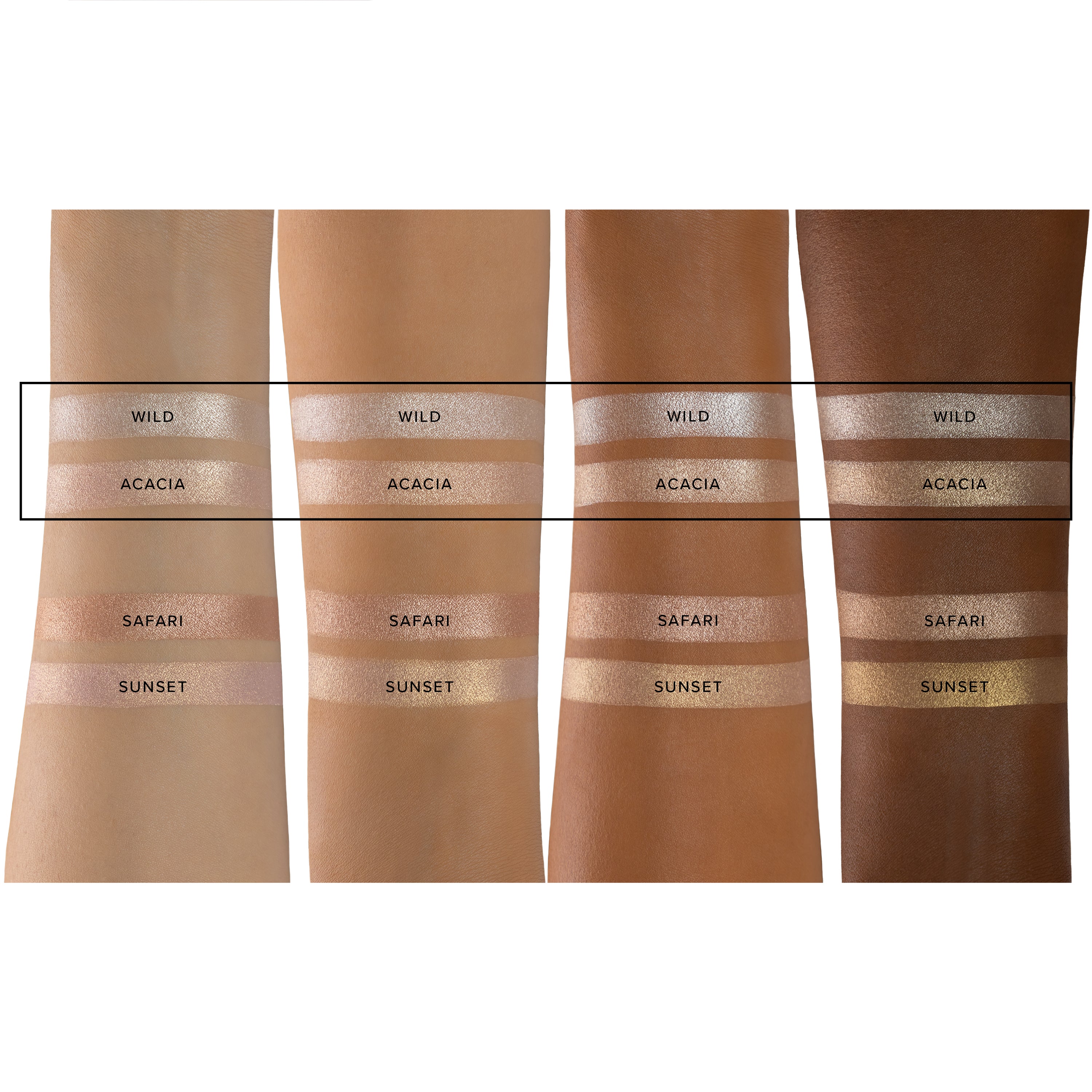 WHATS UP BEAUTY Serengeti Highlighter Duo Palette