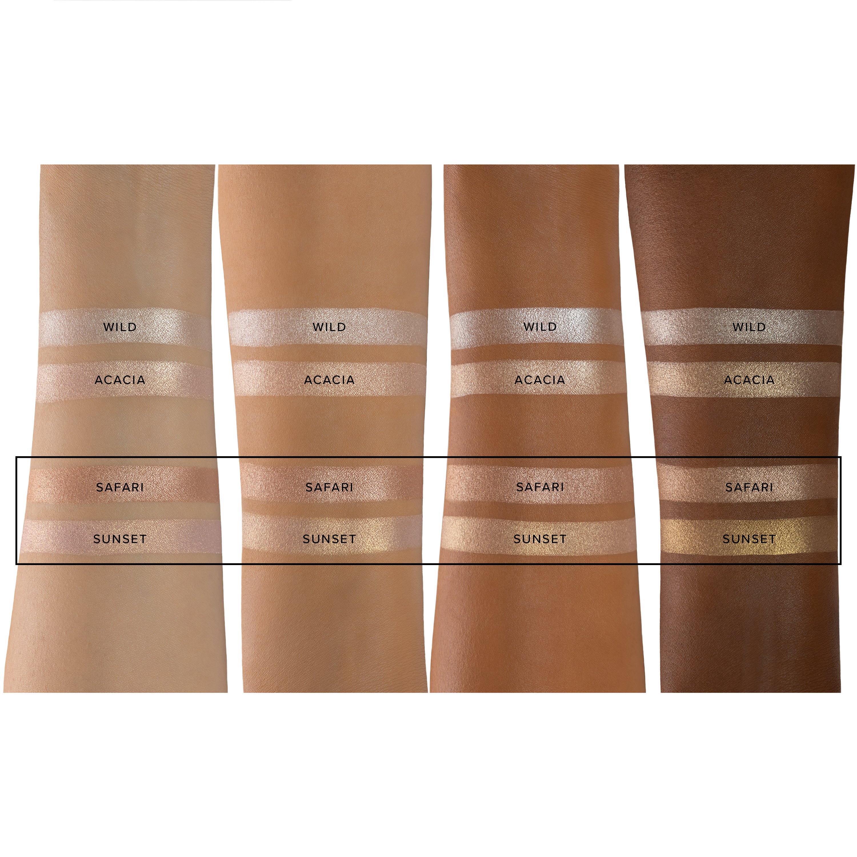 WHATS UP BEAUTY Serengeti Highlighter Duo Palette