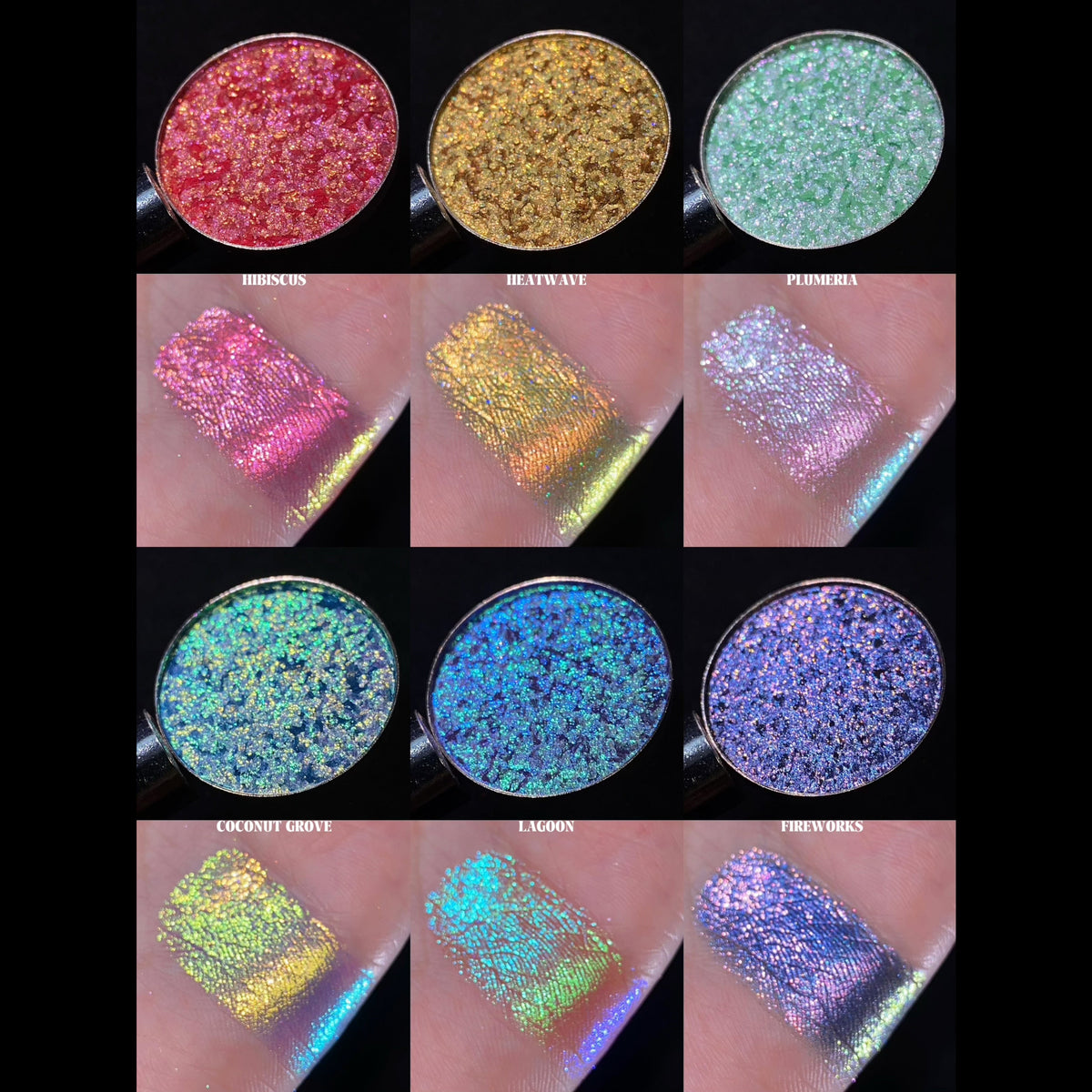 KRYPTEIN COSMETICS Tropical Mirage Eyeshadow/Pressed Pigment Palette