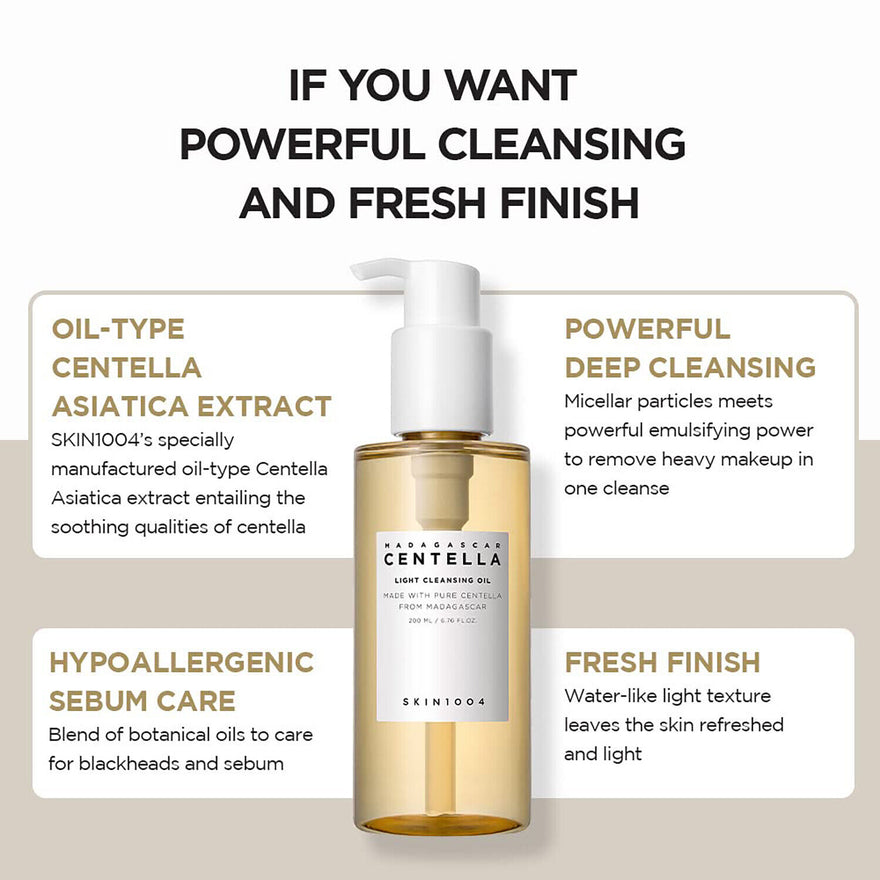SKIN1004 Madagascar Centella Double Cleansing Duo